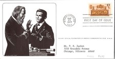 US FDC #1705 Postmasters of America 1977 DC Sound Recording Thomas Edison