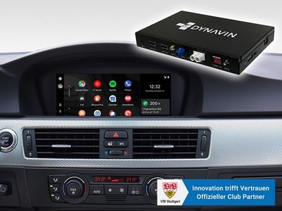 für BMW 6er E63 E64 mit 10,25'' CIC kabellos Apple Carplay DAB+ Navigation USB BT