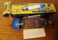 DEJ Sylvania Projection Lamp for Movie  Still Projectors Bulb Blue Top Vintage