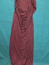 Women's R M Richards Long Back Drape Sleeve Dress Size 16W