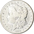 1895-S $1 Morgan Silver Dollar VG(Cleaned) K19341