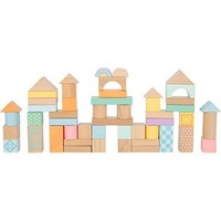 Small Foot Holzbausteine Pastell, 50-Teiliges Set Zur FöRderung Der KreativitäT,