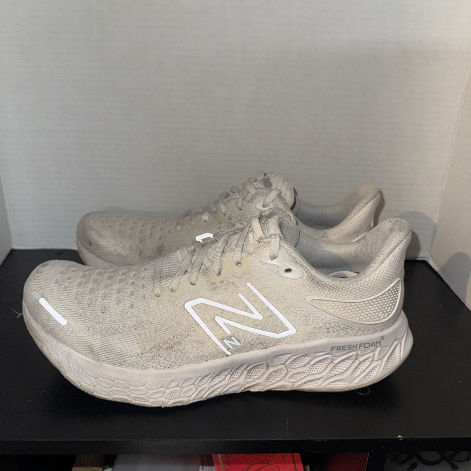 New Balance Fresh Foam X 1080v12 Mens Size 10 Running Shoes M1080S12 White thumbnail 3