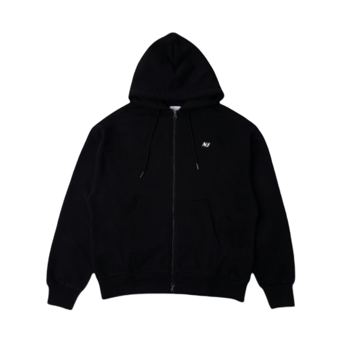NewJeans x Powerpuff Girls Black Zip Hoodie Sweatshirt Size XL