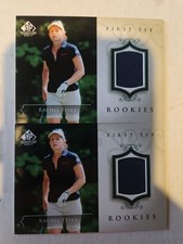 2004 Signature Golf (Lot Of 2) Rachel Teske Tirst Tee Rc Materials Shirt