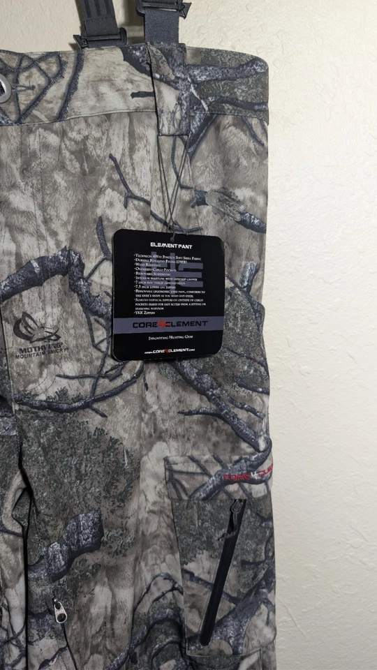 Core 4 Element Highline Pants Realtree Advantage Max-1 Mens Size 42 - Image 4 of 4