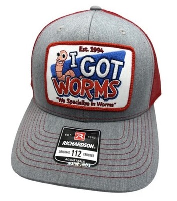 I Got Worms Dumb And Dumber Movie Richardson 112 Trucker Hat Cap