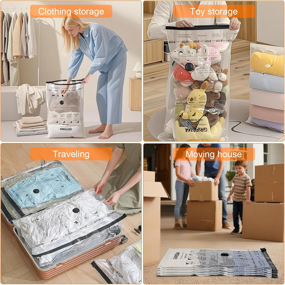 Sacchetti Di Juta Naturale, Varie Misure, 10 Pezzi, 50x85cm - Foto 3