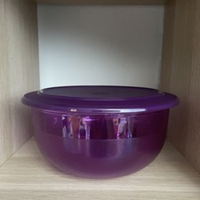 Tupperware Tafelperle Schüssel Salatschüssel 3,5L Lila Mit Deckel NEU