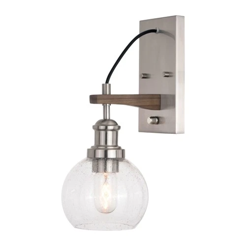 Vaxcel Lighting W0373 Avondale 16" Tall Wall Sconce - Satin Nickel / Dark - Picture 7 of 7