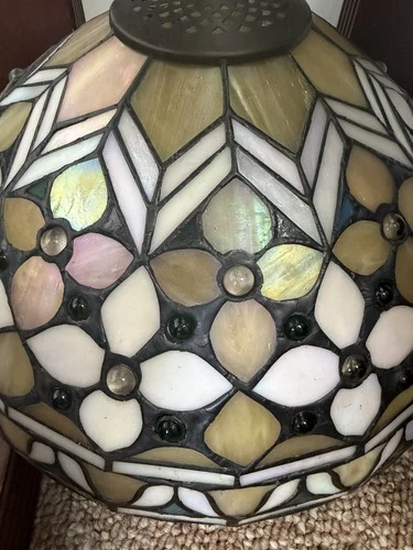 TH70097 Model Number A Dale Tiffany Barrington Flush Mount Light Ceiling vintage