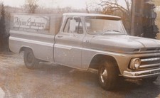 Stains 1960s Chevrolet C10 Pickup Truck Landscaping Business Advertising