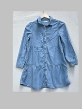 Mango Lyocell shirt dress Girl size 10