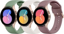 3 PACK Strap Compatible with Samsung Galaxy Watch 7/6/5/4 40mm 44mm/Samsung Gal
