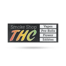 Smoke Shop THC Vinyl Decal Alternative Wellness Herbal Products Retail