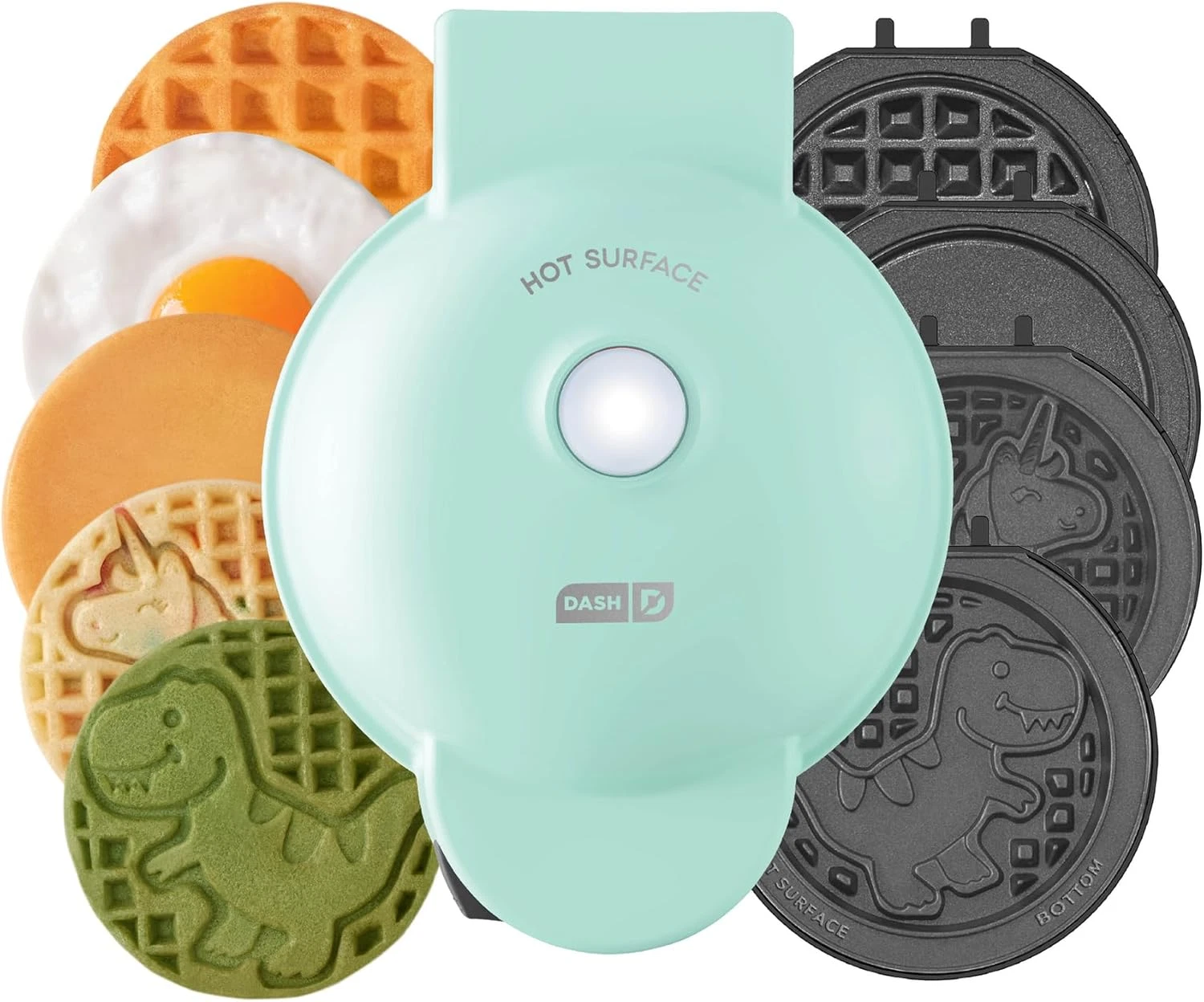Multimaker® Mini System - Compact Waffle Maker for Family Breakfasts - Removable