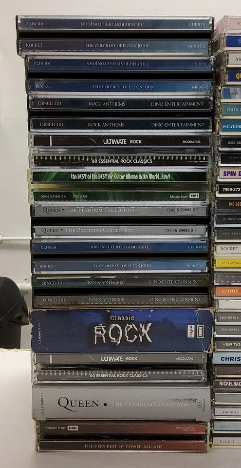 169 x Rock CD JobLot- Sweet Green Day Jovi Blink-182 Eagles Queen Nickelback 9 - Image 3 of 4