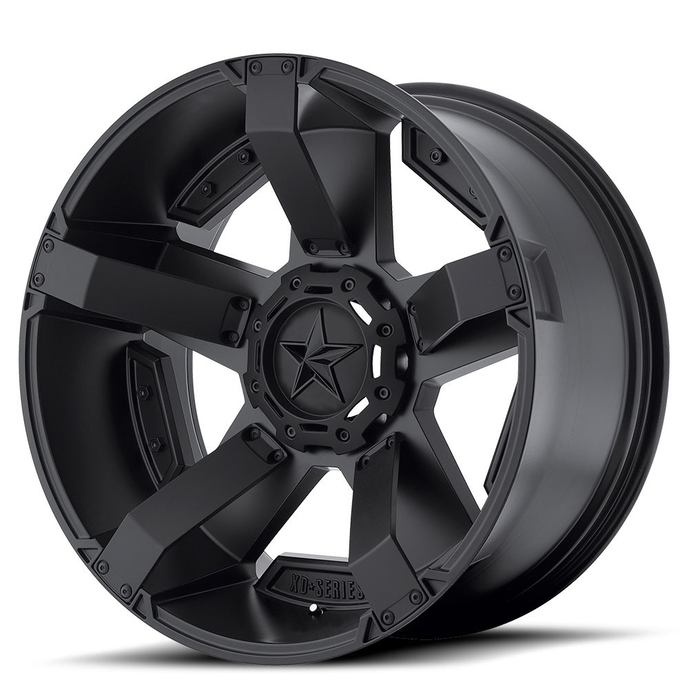 Jante alu KMC RockStar II XD811 haut de gamme noir mat 18 pouces