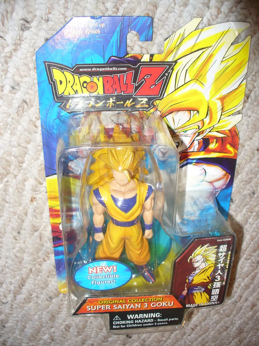 Kit Conjunto 3 Bonecos Dragon Ball Z dbz Super Goku Super Sayajin