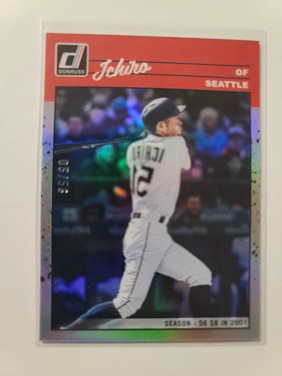 2023 Donruss Ichiro #266 Season Stat Line 5/56 Reverse Image