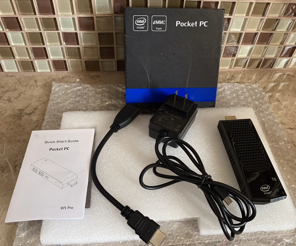 ACEPC T6 Intel Cherry Trail Atom Z8350 Pocket PC 4gb RAM/64gb ROM Black. NEW. - Image 3 of 4