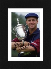 8X6 Mount PAYNE STEWART Signed PHOTO Print Gift Ready To Frame OPEN GOLF