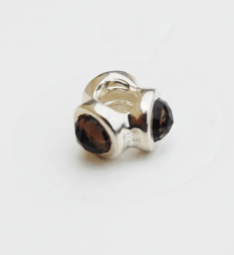 Genuine Pandora Charm "Smokey Quartz" Natural Light  - 790351SQ - retired - Picture 3 of 3
