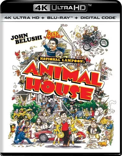National Lampoon s Animal House New 4K UHD Blu ray With Blu Ray