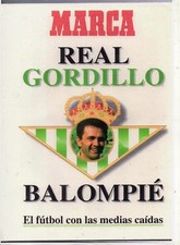 Football Publication Of Brand Betis Real Gordillo (DX-986)