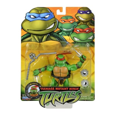 Teenage Mutant Ninja 2003 Retro REISSUE 2023 Raphael Figure Playmates TNMT