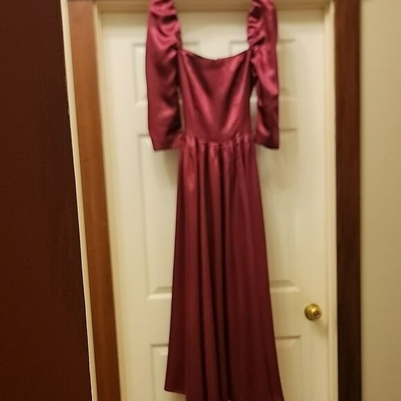 Burgundy Wine Formal Special Occasion Bridesmaid Maxi Dress 6 | eBay Burgundy Wine Formal Special Occasion Bridesmaid Maxi Dress 6 | eBay