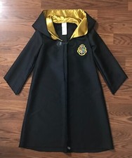 Harry Potter Unisex Hogwarts Hooded Robe Halloween Costume Child Size S or M NEW