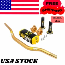 Original EVO Fat Bar 1-1/8" Handlebar for Dirt Bike ATV Quad –Grips Pad Included