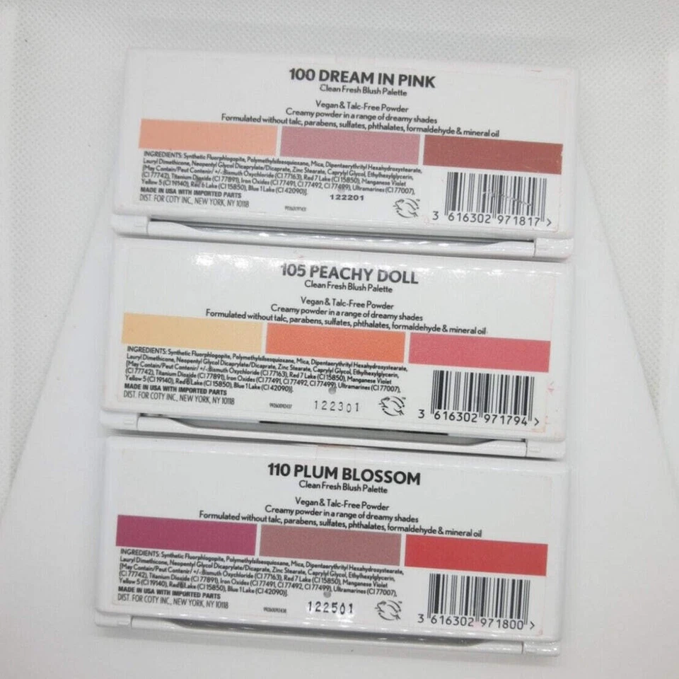 CoverGirl Clean Fresh Blush Palette - Select Palette NEW SEALED DISCONTINUED - Image 3 of 4