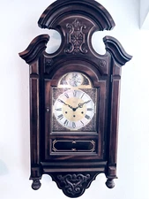vintage herschede wall clock