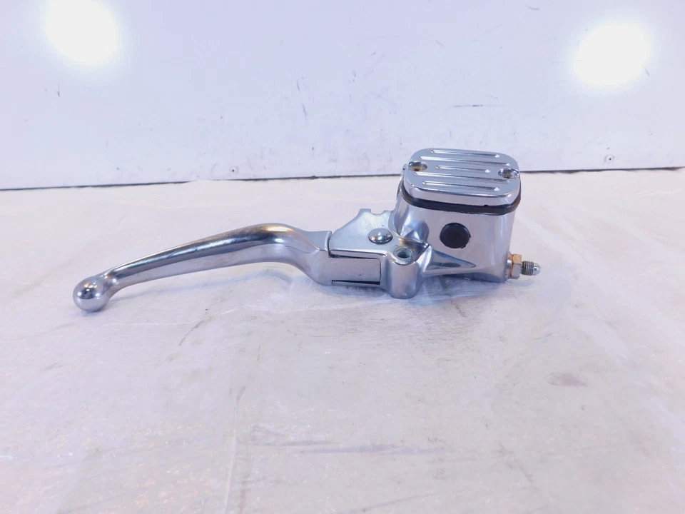 American IronHorse Texas Chopper Chrome Front Brake Master Cylinder w/ Lever - Image 3 of 4
