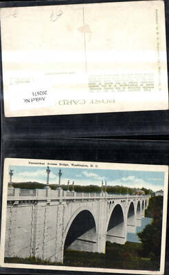 202671,Washington D. C. Connecticut Avenue Bridge Brücke