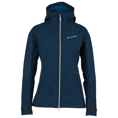 Vaude Damen All Year Elope Softshell Jacket Softshelljacke Gr: 40 blau