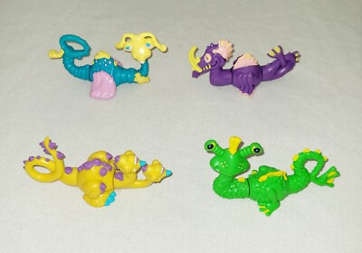 Current Inc 1980s Mix 'em Up Monsters Sea Creatures Lot of 4