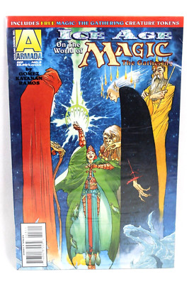 Ice Age on the World of Magic the Gathering #3 with Tokens 1995 Armada Comics F+