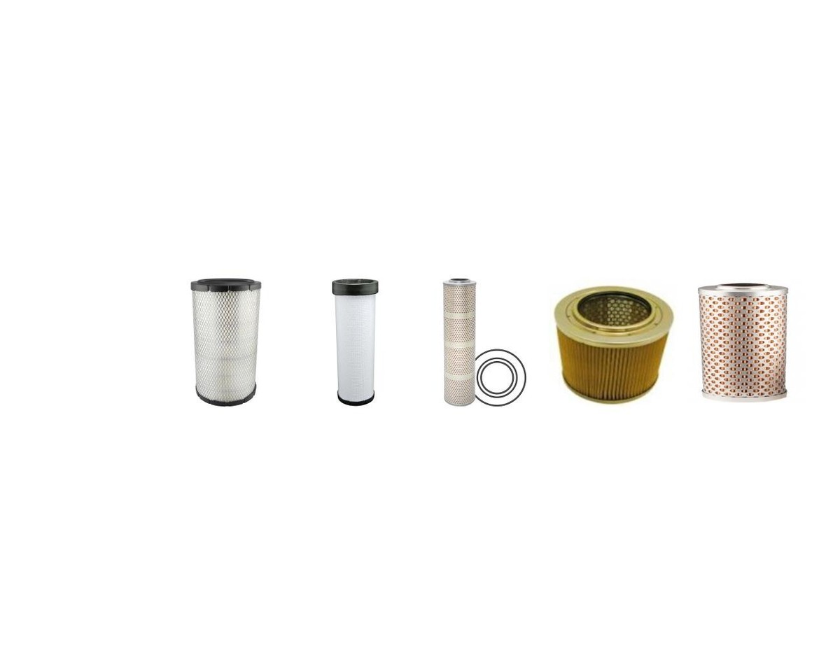 Filter Service Kit Fits HITACHI LX80-2C w/Hino w 04Dt Eng | eBay