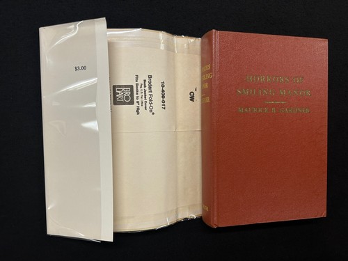 SIGNED Maurice B. Gardner HORRORS OF SMILING MANOR 1962 HCDJ - Picture 4 of 6