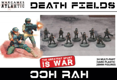 Wargames Atlantic ''Ooh Rah Soldiers (24)'' 28mm SciFi Plastic Wargaming Soldiers