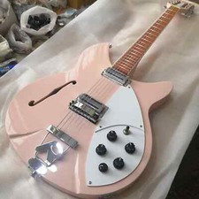 12 String Electric Guitar, Electric Guitar,Pink Body and Neck,Mahogany Top
