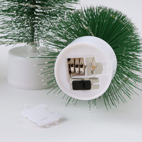 Tavolo Piccolo Albero di Natale Artificiale Mini con Luci LED Ornamenti Natale - Foto 7 di 14