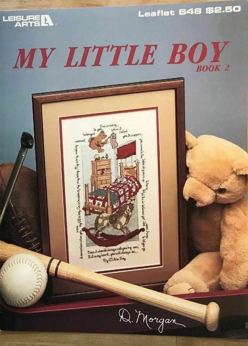 Cross Stitch Pattern Booklet My Little Boy (Book 2) D. Morgan
