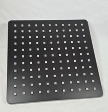 Matte Black Shower Set - 10" Rain Shower Head and High-Pressure Handle Set Wall