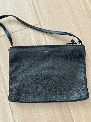 Celine trio leather bag