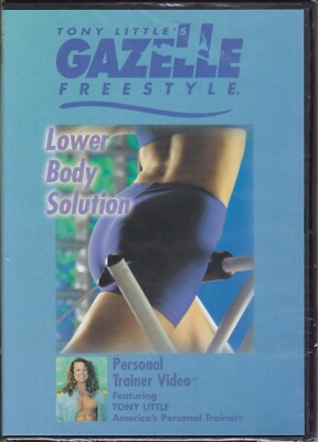 Tony Little's Gazelle Freestyle: Lower Body Solution (DVD, 2012) *BRAND NEW*