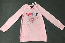 GAP GapKids NWT VALENTINES Day Sweat Heart Long Length Tee size XS 4-5 years 